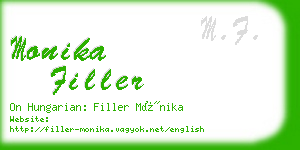 monika filler business card